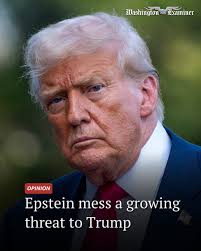 OPINION: President Donald Trump is making increasingly strident  denunciations of all the people, his own supporters included, who have  called for the release of the Jeffrey Epstein files. Trump's alarmed tone  suggests