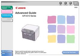 The canon mf4010 is small desktop mono laser multifunction printer for office or home business, it works as printer, copier, scanner (all in one printer). Canon Mf4010 Series Advanced Manual Pdf Download Manualslib