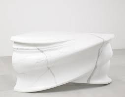White Carrara Marble Table Title Cinderella Table Sculptural Furniture Furniture Details Marble Furniture