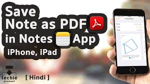 Choose print from the share sheet. How To Save Notes As Pdf In Iphone Ipad Notes Application Ios10 Hindi Youtube