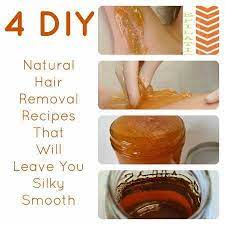 There are various treatments nowadays which one can avail to get rid of these unwanted hairs. 4 Of The Stickest Diy Hair Removal Recipes Bath And Body Natural Hair Removal Hair Removal Diy Natural Hair Diy