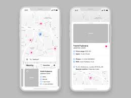 Restaurants Navigation And Search App Android Design Restaurant App App