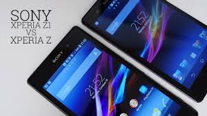 Sony Xperia Z1 Vs Xperia Z Youtube