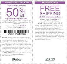 Pinned April 28th 50 Off A Single Item At Jo Ann Fabric Or Online Via Promo Code Hnsw124 Coupon Via The Cou Free Printable Coupons Printable Coupons Coupons