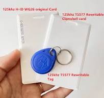 20pcs T5577 RFID Cards - 125Khz Rewritable Smart Cards For Access Control &  Security Systems