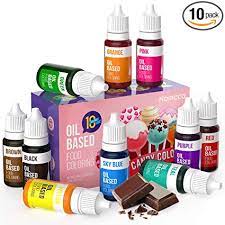 Learn how to make homemade candy clay modeling candy. Amazon Com Nomeca Oil Based Food Coloring For Chocolate 10 Colors Oil Food Coloring For Candy Melts Edible Paint Icing Frosting Dye For Baking Cookies Cake Decorating Fondant Meringues 35 Fl