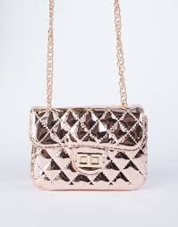 Guess peak crossbody rose gold. Quilted Metallic Crossbody Bag Metallic Shoulder Bag Chevron Crossbody 2020ave