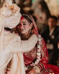 Indian wedding couple
