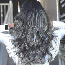 A grey ash blonde hair will look so great if cut in a pixie with choppy long bangs. 10 Ideas For Beautiful Gray Highlights Balayage And Other Techniques
