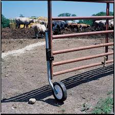 Adjustable Gate Wheel Keeps Gates From Sagging Or Dragging Gate Wheel Farm Gate Farm Fence