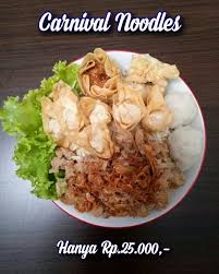 Yummmy Banget Banget Lah Carnival Noodles Dari Namanya Aja Udah Berkesan Keramaian Dan Kenyataannya Emang Rame Topingnya Makanan Sehat Makanan Masakan