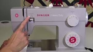 One source for this problem will be found in your reverse button. Singer Heavy Duty 4423 17 Sewing In Reverse Youtube