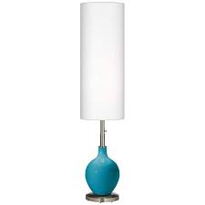 Vintage reverse painted glass sailboats lamp table boudoir accent metal base. Caribbean Sea Ovo Floor Lamp 29c78 Lamps Plus Glass Floor Lamp Lamp Floor Lamp