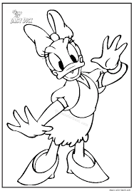 Daisy Duck Disney Coloring Pages Coloring Pages Free Coloring Pages