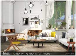 How do you download custom content for sims 4 furniture? The Sims Resource Cleo Living Room Furniture