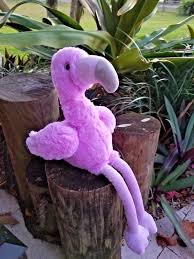 Hug Fun M Purple Flamingo Bird Plush Stuffed Animal Rare 20 Tall Hugfun Flamingo Stuffed Animal Plush Stuffed Animals Flamingo Plush