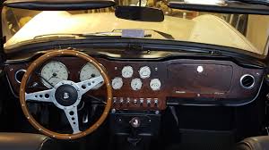 I Improved The Dash Of My Tr 6 Solid Walnut Tr3 Toggle Switches And Starter Button Magnolia Gauge Faces Smith S Clock Triumph Cars Triumph Tr3 Triumph Tr6