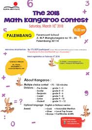 Thailand is inducted into aksf in 2018 and phi learning centre has been sanctioned by aksf to organize the kangaroo math competition in thailand starting 2019. Paramount School On Twitter Come Join Us Math Kangaroo Contest At Paramount School Palembang Beyond Education Inspiring And Caring Paramount Yess Https T Co E1apee7vnv