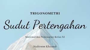 Kali ini kita akan membahas contoh2 soal yang penyelesaiannya menggunakan sudut rangkap dan sudut pertengahan.semoga bermanfaat ya. Part 2 Trigonometri Sudut Pertengahan Contoh Soal Dan Pembahasan Youtube