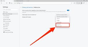 It only applies to address bar. How To Change Your Search Engine On Microsoft Edge