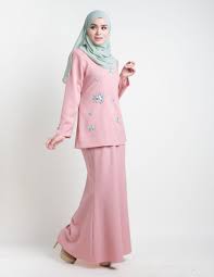 Kurung Pendek Pink Fashion Baju Kurung Pink