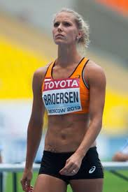 Zevenkamp (vrouwen), speerwerpen met nadine broersen, emma oosterwegel en anouk vetter. Nadine Broersen