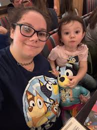 Me and my little sister did another thing. Mine is the blue and yellow.