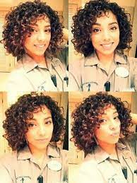 Cute Hairstyles For Short Natural Curly Hair Short Natural Curly Hair Curly Hair Styles Short Curly Weave Hairstyles