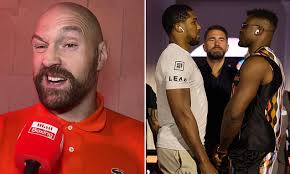 Tyson Fury claims that he'll fight the winner of Anthony Joshua and Francis  Ngannou's Saudi clash NEXT YEAR... as the Gypsy King reveals his plans  after May bout with Oleksandr Usyk |