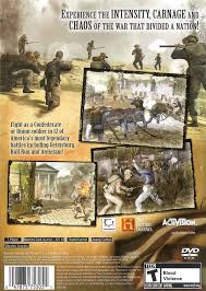 History Channel Civil War A Nation Divided Sony Playstation 2 Game