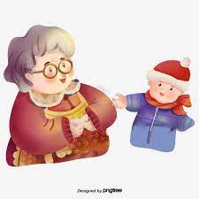 Kind Grandma And Lovely Boy Lovely Grandmother Boy Png Transparent Clipart Image And Psd File For Free Download Cartoon Posters Chibi Boy Cool Cartoons