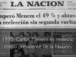 Asumió el poder el 8 de julio de 1989 y terminó su presidencia el 10 de diciembre. Trabajo Practico Historia By Tomi Alfonso