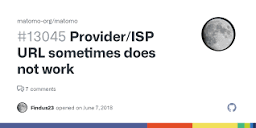 Provider/ISP URL sometimes does not work · Issue #13045 · matomo ...