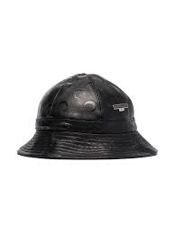 Marine Serre Logo Pattern Bucket Hat Farfetch Marine Serre Logo Pattern Hats