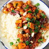 Moroccan chickpea and couscous soup. 1