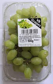 How many calories are in grapes? Vk Grapes Trauben Kernlos 500 G