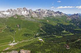 Pagina completa informativa circa funivia col margherita spa a san pellegrino: Passo San Pellegrino Pas De Sen Pelegrin Col Margherita Forcella
