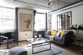 If you think you can't fit a reading nook, kitchen, dining bar and storage closet all within a living room, this boxy loft is here to prove you wrong. Loft Style Living Room 100 Ideas For Contemporary Design And Decoration