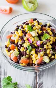 Black Bean Corn Avocado Salsa Completely Addicting Corn Salsa Packed With Avocado Black Beans Cilantro And Plenty Of Flavor There Are Never Any Food Corn Salsa Recipe Appetizer Recipes