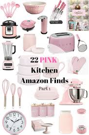 22 pink kitchen amazon finds pink