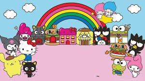 The great collection of nerd hello kitty wallpaper for desktop, laptop and mobiles. Hello Kitty Zoom Background 1024x576 Download Hd Wallpaper Wallpapertip