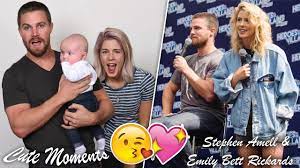 Ramsey, 47, echoed his costar's sentiment. Cute Moments I Stephen Amell And Emily Bett Rickards Photos Youtube