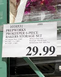 Check spelling or type a new query. Costco Deals Prepworks 6 Piece Bakers Storageset Facebook