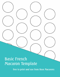 All of the macaron templates above are available in easy to download 8.5 x 11 inch (standard letter size) pdf files below. 11 Printable Circle Templates For Free Download Artofit