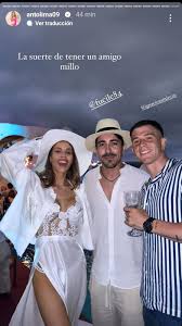 La fiesta de Jorge Fucile a la que asistió el Colo Ramírez junto a su  esposa Antonela Lima