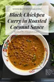 Kerala Style Kadala Curry Indian Cooking Recipes Vegan Dinner Recipes Chickpea Curry