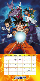 Series creator akira toriyama promises the film will chart through unexplored territory in terms of the visual. Dragon Ball Z Wall Calendars 2022 Large Selection