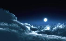 New Moon Wallpapers Hd Wallpapers Laptop Wallpapers Night Sky Wallpaper Clouds Night Clouds
