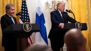 The president of finland is finland's head of state. For Finland S President And Other Guests Of Trump Stoicism Is Key The New York Times