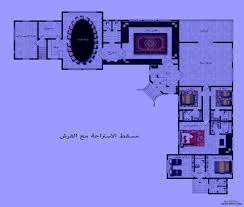 تصميم استراحة حرف L زاوية من أعمال Yasmine Al Hadwa Home Map Design Floor Plan Design House Map